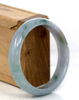 Baikalla Jewelry Jadeite Jade Bangle Bracelet Genuine Burmese Jadeite Jade Bangle Bracelet (58.9 mm)