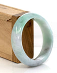 Baikalla Jewelry Jadeite Jade Bangle Bracelet Genuine Burmese Lavender & Green Jadeite Jade Bangle Bracelet (57.63 mm)