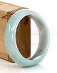 Baikalla Jewelry Jadeite Jade Bangle Bracelet Genuine Burmese Lavender & Green Jadeite Jade Bangle Bracelet (57.63 mm)