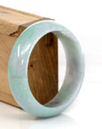 Baikalla Jewelry Jadeite Jade Bangle Bracelet Genuine Burmese Lavender & Green Jadeite Jade Bangle Bracelet (57.63 mm)