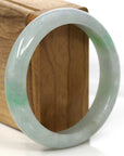 Baikalla Jewelry Jade Bangle Genuine Burmese Green Jadeite Jade Bangle Bracelet (60.51 mm)
