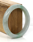 Baikalla Jewelry Jade Bangle Genuine Burmese Green Jadeite Jade Bangle Bracelet (60.51 mm)