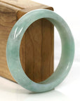 Baikalla Jewelry Jade Bangle Genuine Burmese Green Jadeite Jade Bangle Bracelet (60.51 mm)