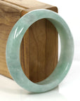 Baikalla Jewelry Jade Bangle Genuine Burmese Green Jadeite Jade Bangle Bracelet (60.51 mm)