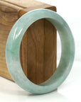 Baikalla Jewelry Jade Bangle Genuine Burmese Green Jadeite Jade Bangle Bracelet (60.51 mm)