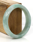 Baikalla Jewelry Jade Bangle Genuine Burmese Green Jadeite Jade Bangle Bracelet (60.51 mm)