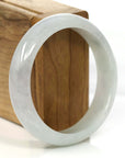 Baikalla Jewelry Jadeite Jade Bangle Bracelet Genuine Burmese Lavender Jadeite Jade Bangle Bracelet (58.7 mm)