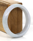 Baikalla Jewelry Jadeite Jade Bangle Bracelet Genuine Burmese Lavender Jadeite Jade Bangle Bracelet (58.47 mm)