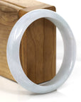 Baikalla Jewelry Jadeite Jade Bangle Bracelet Genuine Burmese Lavender Jadeite Jade Bangle Bracelet (58.47 mm)