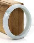 Baikalla Jewelry Jade Bangle Genuine Burmese Green Jadeite Jade Bangle Bracelet (60.51 mm)