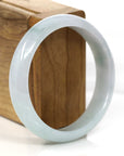 Baikalla Jewelry Jade Bangle Genuine Burmese Green Jadeite Jade Bangle Bracelet (60.51 mm)