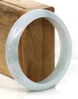 Baikalla Jewelry Jade Bangle Genuine Burmese Green Jadeite Jade Bangle Bracelet (60.51 mm)