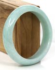Baikalla Jewelry Jadeite Jade Bangle Bracelet Baikalla™ "Classic Bangle" Genuine Burmese High Quality Jadeite Jade Bangle Bracelet (57.10 mm)