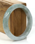Baikalla Jewelry Jade Bangle Genuine Burmese Green Jadeite Jade Bangle Bracelet (60.51 mm)