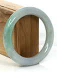 Baikalla Jewelry Jadeite Jade Bangle Bracelet Baikalla Classic Real Jade Jadeite Men's Bangle Bracelet ( 55.78 mm )