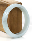 Baikalla Jewelry Jadeite Jade Bangle Bracelet Baikalla "Classic Bangle" Genuine Green Jadeite Jade Bangle ( 58.35 mm )