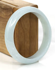 Baikalla Jewelry Jadeite Jade Bangle Bracelet Baikalla "Classic Bangle" Genuine Green Jadeite Jade Bangle ( 58.35 mm )