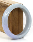 Baikalla Jewelry Jadeite Jade Bangle Bracelet Baikalla Classic Purple Green Lavender Natural Jadeite Jade Bangle ( 59.65 mm )