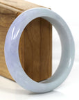 Baikalla Jewelry Jadeite Jade Bangle Bracelet Baikalla Classic Purple Green Lavender Natural Jadeite Jade Bangle ( 59.65 mm )