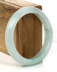 Baikalla Jewelry Jadeite Jade Bangle Bracelet Baikalla™ "Classic Bangle" Genuine Burmese High Quality Jadeite Jade Bangle Bracelet (57.10 mm)