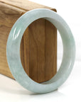 Baikalla Jewelry Jade Bangle Genuine Burmese Green Jadeite Jade Bangle Bracelet (60.51 mm)