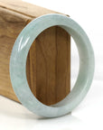 Baikalla Jewelry Jade Bangle Genuine Burmese Green Jadeite Jade Bangle Bracelet (60.51 mm)