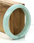 Baikalla Jewelry Jadeite Jade Bangle Bracelet Baikalla "Classic Bangle" Natural Burmese Green Jadeite Jade Bangle ( 58.84 mm )