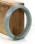 Baikalla Jewelry Jade Bangle Genuine Burmese Green Jadeite Jade Bangle Bracelet (60.51 mm)