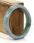 Baikalla Jewelry Jade Bangle Genuine Burmese Green Jadeite Jade Bangle Bracelet (60.51 mm)