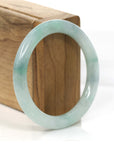 Baikalla Jewelry Jadeite Jade Bangle Bracelet Classic Yellow- Green Real Jadeite Jade Bangle Bracelet (54.97 mm)