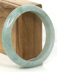 Baikalla Jewelry Jade Bangle Genuine Burmese Green Jadeite Jade Bangle Bracelet (60.51 mm)