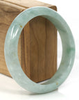 Baikalla Jewelry Jade Bangle Genuine Burmese Green Jadeite Jade Bangle Bracelet (60.51 mm)