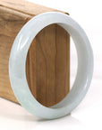 Baikalla Jewelry Jadeite Jade Bangle Bracelet Genuine Burmese Lavender Jadeite Jade Bangle Bracelet (58.7 mm)