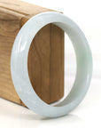 Baikalla Jewelry Jadeite Jade Bangle Bracelet Genuine Burmese Lavender Jadeite Jade Bangle Bracelet (58.7 mm)