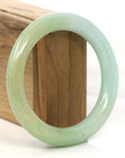 Baikalla Jewelry Jadeite Jade Bangle Bracelet Baikalla Classic Real Jade Jadeite Bangle Bracelet ( 56.79 mm )