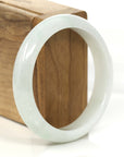 Baikalla Jewelry Jadeite Jade Bangle Bracelet Genuine Burmese Lavender Jadeite Jade Bangle Bracelet (58.7 mm)
