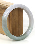 Baikalla Jewelry Jadeite Jade Bangle Bracelet Genuine Burmese Lavender Jadeite Jade Bangle Bracelet ( 62.56 mm )