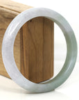 Baikalla Jewelry Jadeite Jade Bangle Bracelet Genuine Burmese Lavender Jadeite Jade Bangle Bracelet ( 62.56 mm )