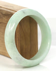 Baikalla Jewelry Jadeite Jade Bangle Bracelet Baikalla "Classic Bangle" Blue Green Natural Burmese Jadeite Jade Bangle ( 57.8 mm )