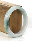 Baikalla Jewelry Jadeite Jade Bangle Bracelet Baikalla™ "Classic Bangle" Genuine Burmese Jadeite Jade Bangle Bracelet ( 55.6 mm)