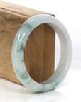 Baikalla Jewelry Jadeite Jade Bangle Bracelet Baikalla™ "Classic Bangle" Genuine Burmese Jadeite Jade Bangle Bracelet ( 55.6 mm)