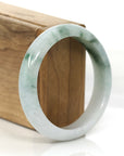 Baikalla Jewelry Jadeite Jade Bangle Bracelet Baikalla™ "Classic Bangle" Genuine Burmese Jadeite Jade Bangle Bracelet ( 55.6 mm)