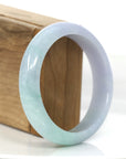 Baikalla Jewelry Jadeite Jade Bangle Bracelet Baikalla Classic Purple Green Lavender Natural Jadeite Jade Bangle ( 59.65 mm )