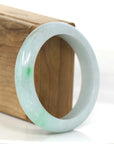 Baikalla Jewelry Jadeite Jade Bangle Bracelet Genuine Burmese Lavender Jadeite Jade Bangle Bracelet ( 62.56 mm )