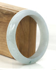 Baikalla Jewelry Jadeite Jade Bangle Bracelet Baikalla™ "Classic Bangle" Genuine Burmese Jadeite Jade Bangle Bracelet ( 55.6 mm)