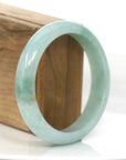 Baikalla Jewelry Jade Bangle Genuine Burmese Green Jadeite Jade Bangle Bracelet (58.82 mm)
