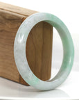 Baikalla Jewelry Jadeite Jade Bangle Bracelet Baikalla™ "Classic Bangle" Genuine Burmese Green Jadeite Jade Bangle Bracelet ( 53.35 )