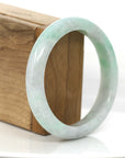 Baikalla Jewelry Jadeite Jade Bangle Bracelet Baikalla™ "Classic Bangle" Genuine Burmese Green Jadeite Jade Bangle Bracelet ( 53.35 )