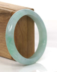 Baikalla Jewelry Jadeite Jade Bangle Bracelet Baikalla Genuine Burmese Ice Green Jadeite Jade Bangle (55.8 mm)