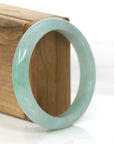 Baikalla Jewelry Jadeite Jade Bangle Bracelet Baikalla Genuine Burmese Ice Green Jadeite Jade Bangle (55.8 mm)